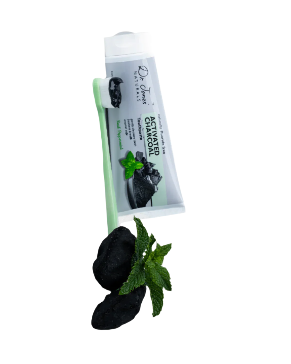 Activated Charcoal Toothpaste - Natural Whitening & Mouth detoxing 