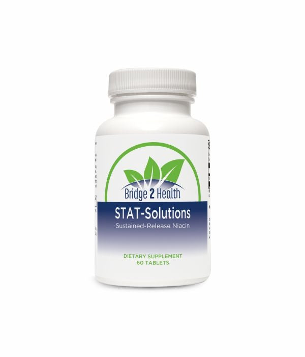 STAT-Solutions – Sustained-Release Niacin (Vitamin B3), 60 Tablets